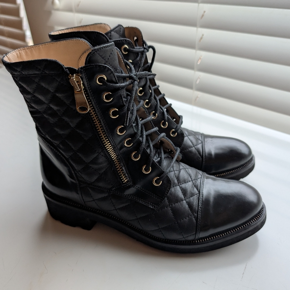 Ron White Tiffany Combat Boot Women 7.5